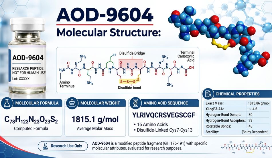 AOD-9604 Molecular Structure