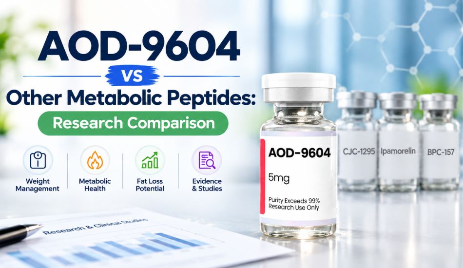 AOD-9604 vs Other Metabolic Peptides